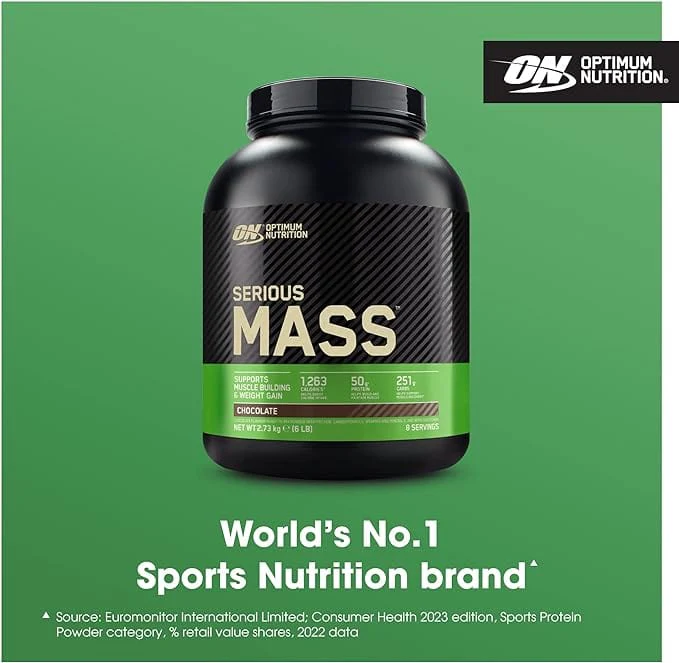 Optimum Nutrition Serious Mass Chocolate 2.73kg - Image 4