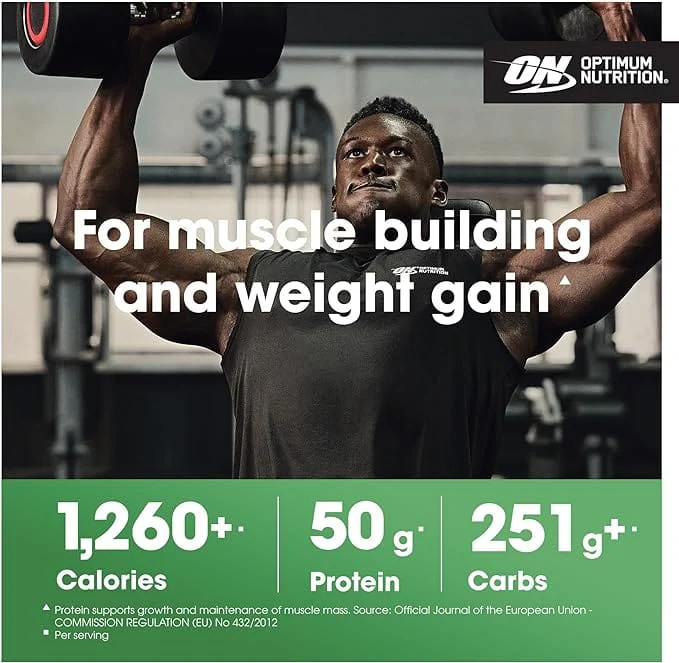 Optimum Nutrition Serious Mass Vanilla 2.73kg - Image 4