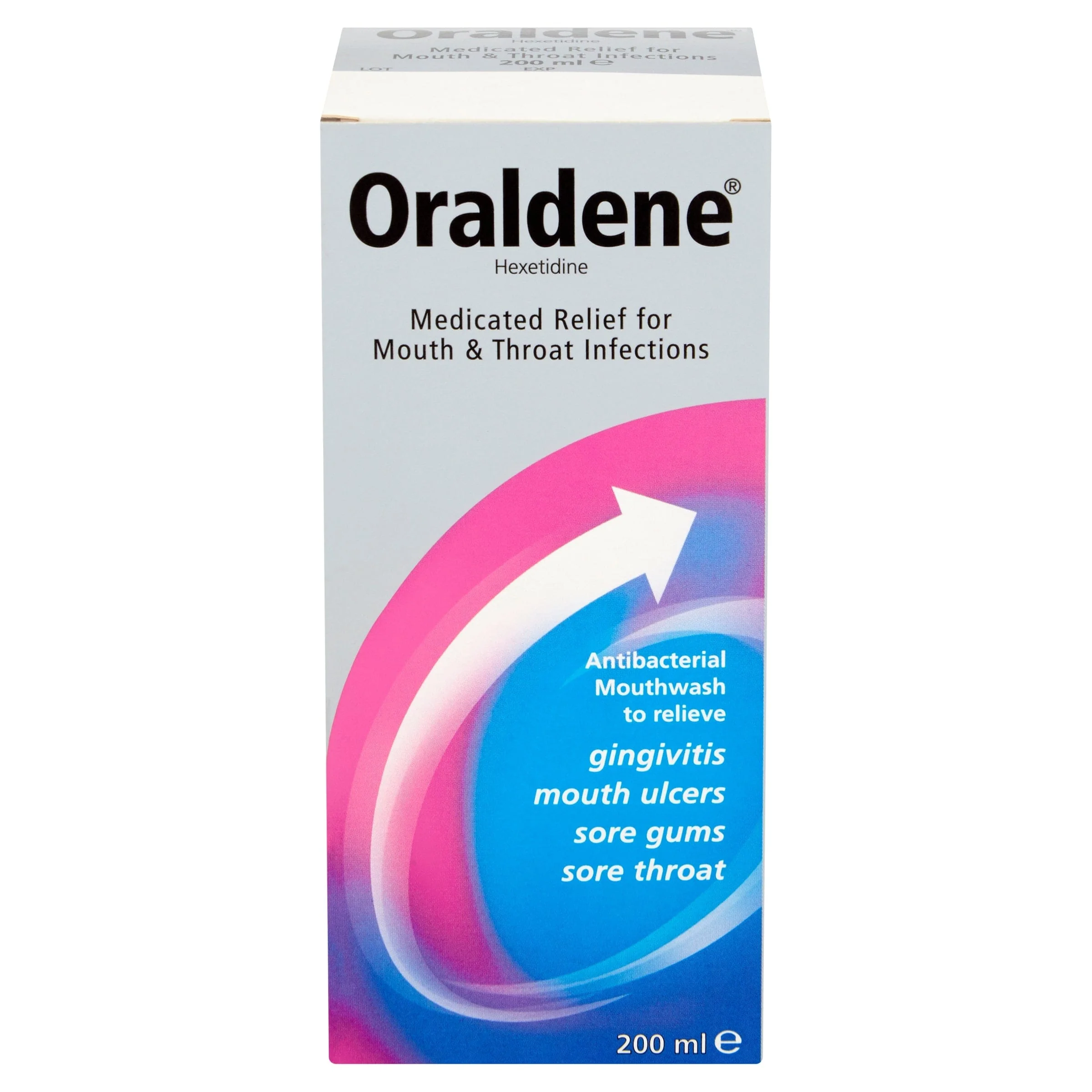Oraldene Antibacterial Mouthwash Original (200ml) - Image 4