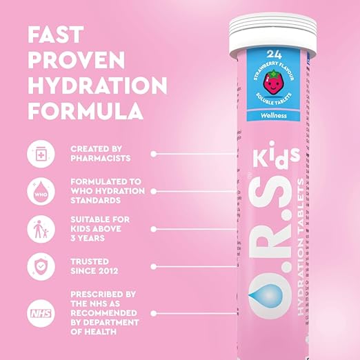 ORS Hydration Kids Strawberry 24s - Image 6