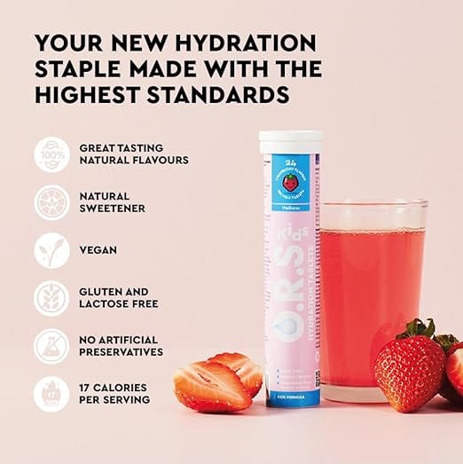 ORS Hydration Kids Strawberry 24s - Image 7