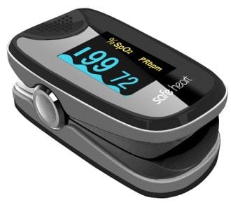 Fingertip Pulse Oximeter - Safe Heart