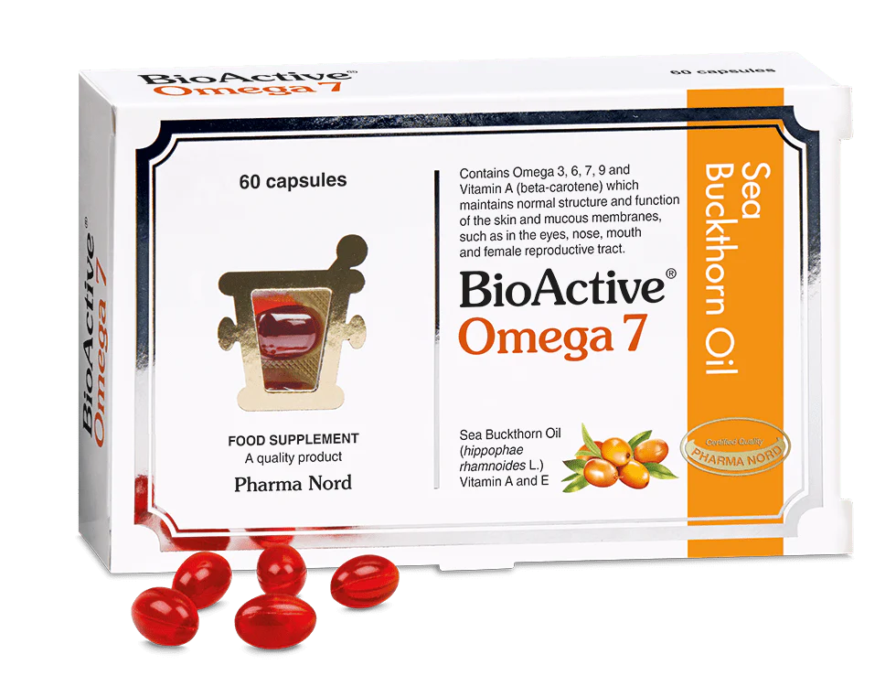 BioActive Omega-7 with Sea Buckthorn Oil 60 Capsules - Image 3