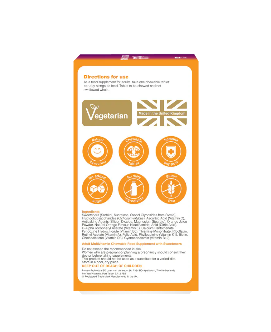 ProVen Adult Multivitamin 60 Chewables - Image 6