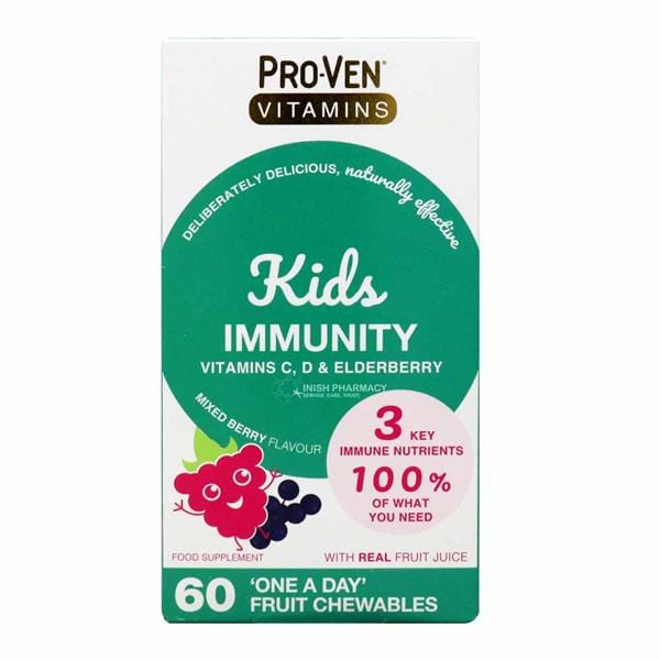 ProVen Vitamins Kids Immunity Mixed Berry 60 Chewables