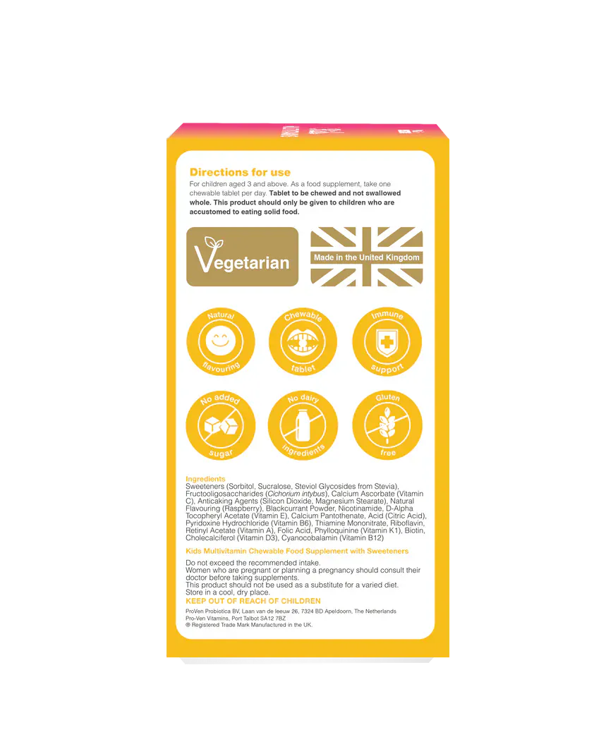 ProVen Kids Multivitamin 60 Chewables - Image 4