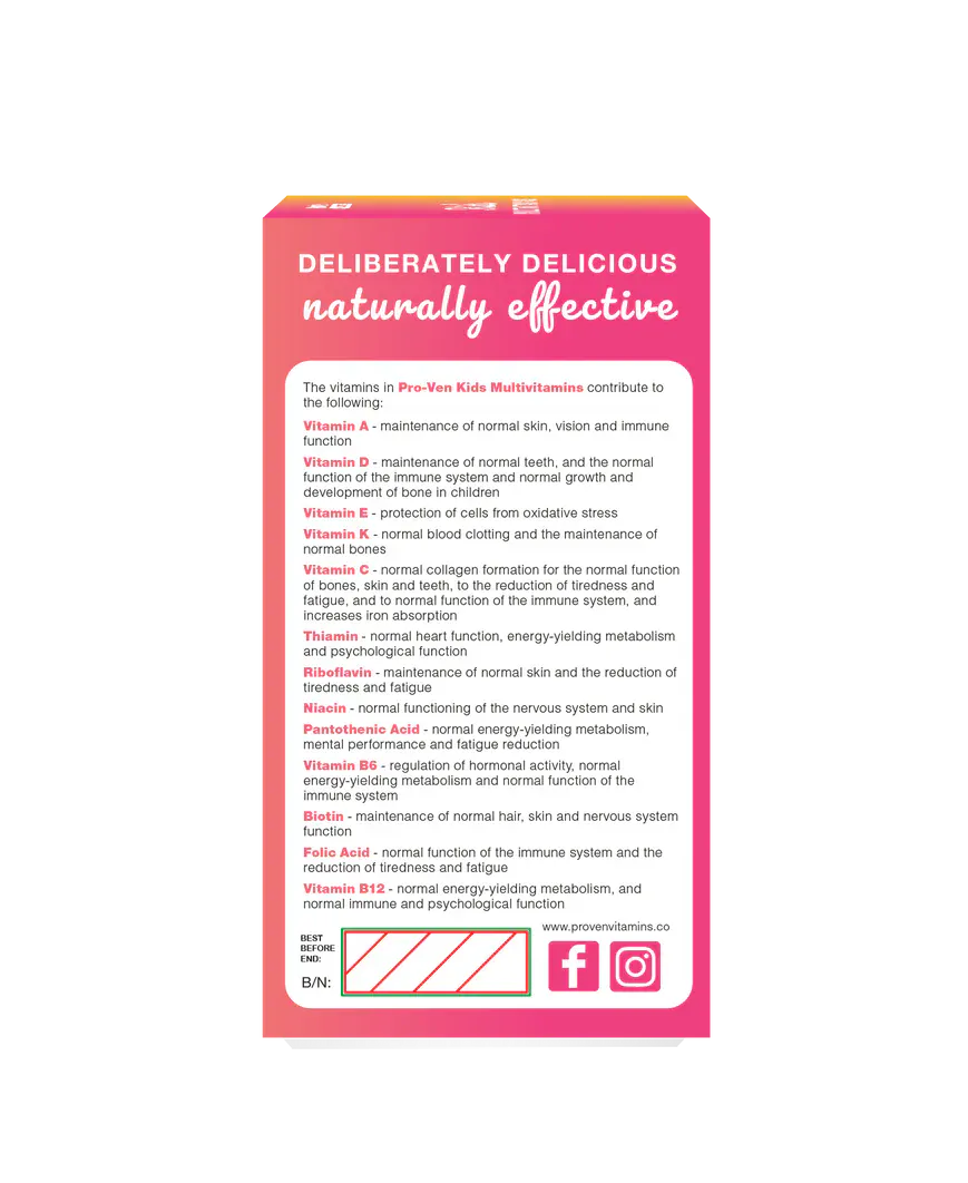 ProVen Kids Multivitamin 60 Chewables - Image 6