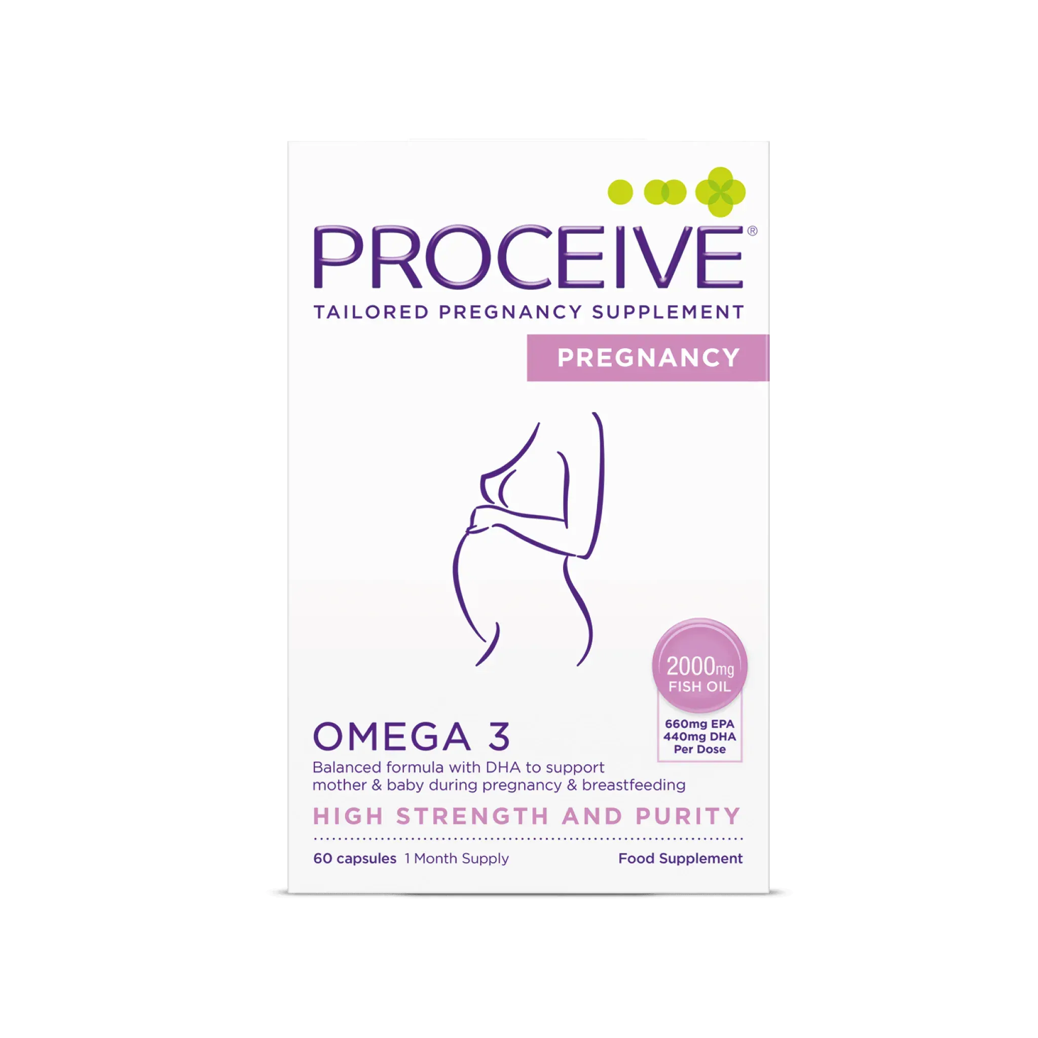 Proceive Pregnancy Omega 3 60 Capsules