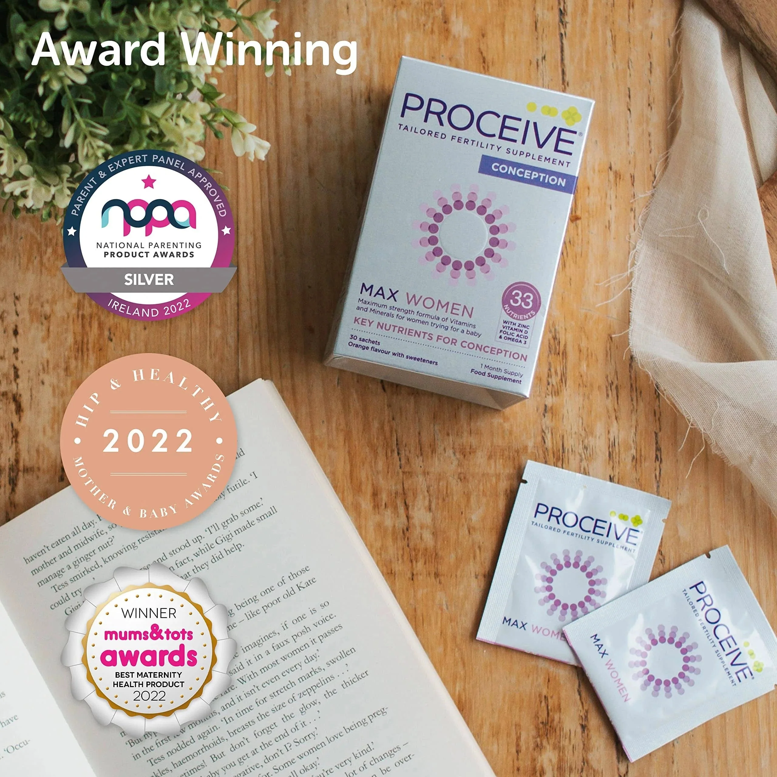 Proceive Conception Women Max 30 Capsules - Image 8