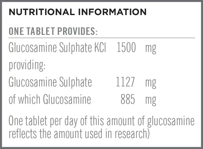 Quest Glucosamine Sulphate 1500mg 60 - Image 2