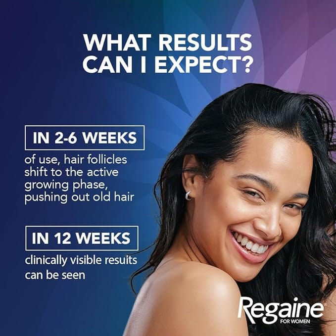 Regaine for Women Extra Strength Scalp Foam 5%w/w (60gx2) - Image 3