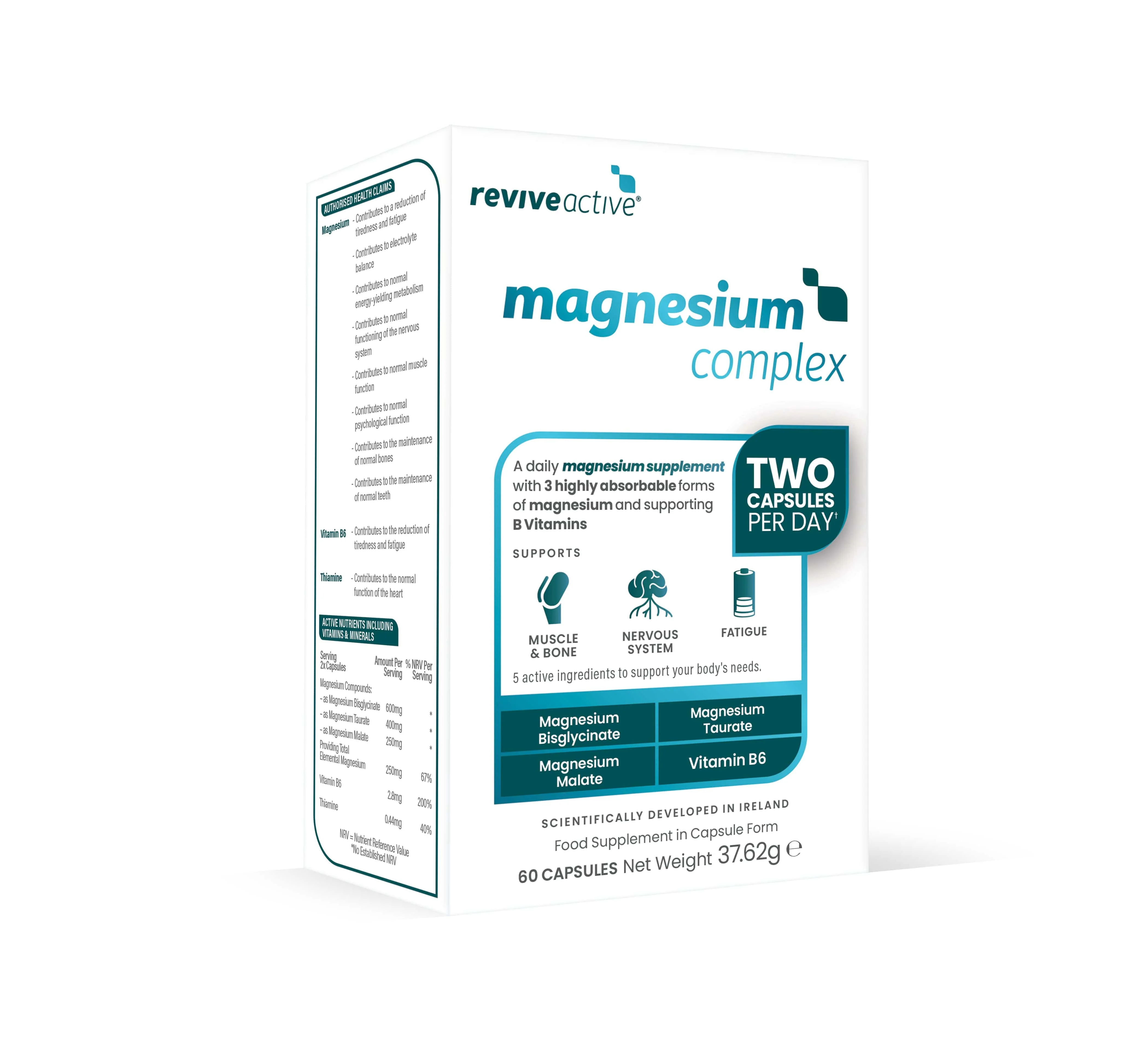 Revive Active Magnesium Complex Capsules 60 - Image 4
