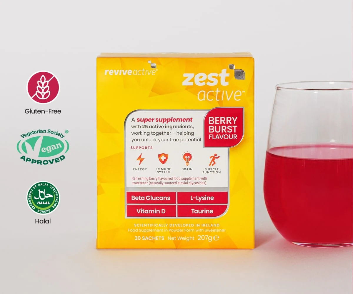 Revive Active Zest Active Berry Burst 90 Sachets (3 Month Supply) - Image 5