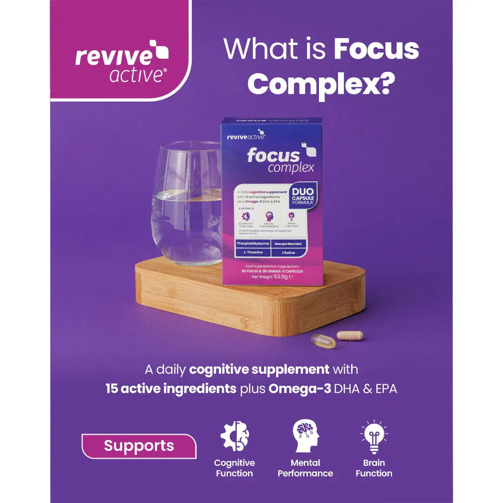 Revive Active Focus 60 Capsules - Image 5