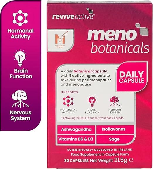Revive Active Meno Botanicals 30 Capsules - Image 4