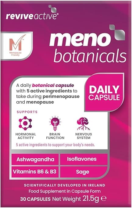 Revive Active Meno Botanicals 30 Capsules - Image 8