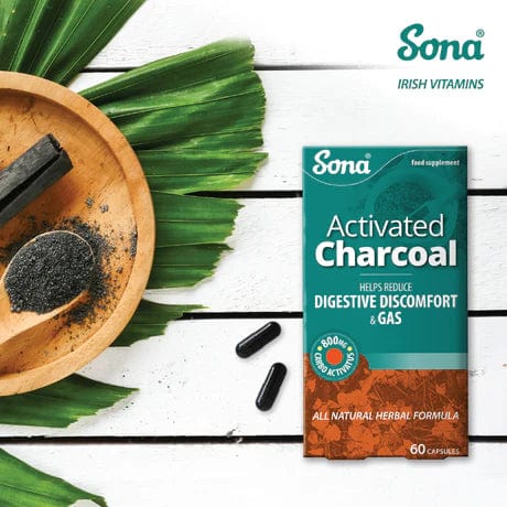 Sona Activated Charcoal 60 Capsules - Image 3