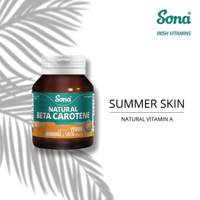 Sona Natural Beta Carotene 60 Capsules - Image 4