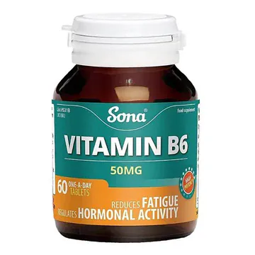 Sona Vitamin B6 50mg Tablets 60