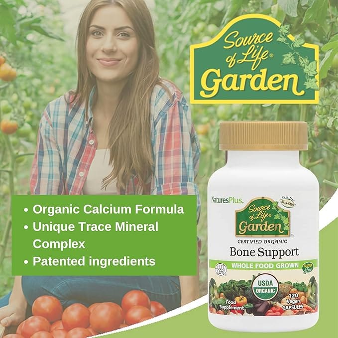 Source of Life Garden Bone Support VCaps 120 Capsules - Image 8