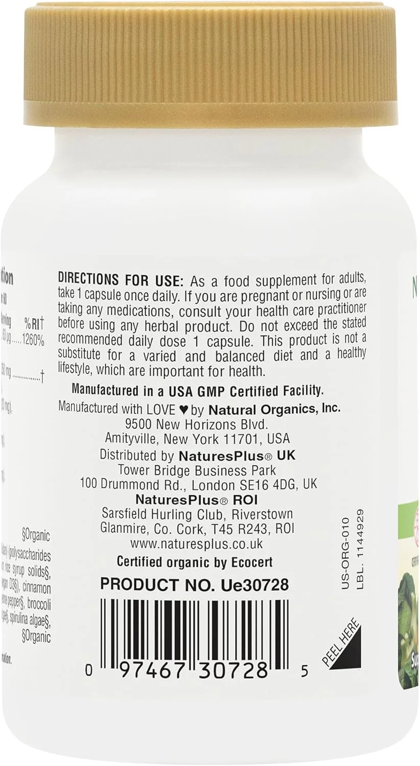 Source of Life Garden Vitamin D3 2500IU 60 Capsules - Image 2