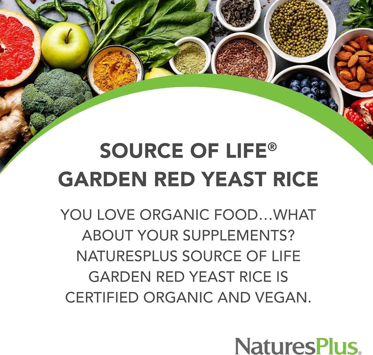 Source of Life Garden Red Yeast Rice 600mg 60 Capsules - Image 5