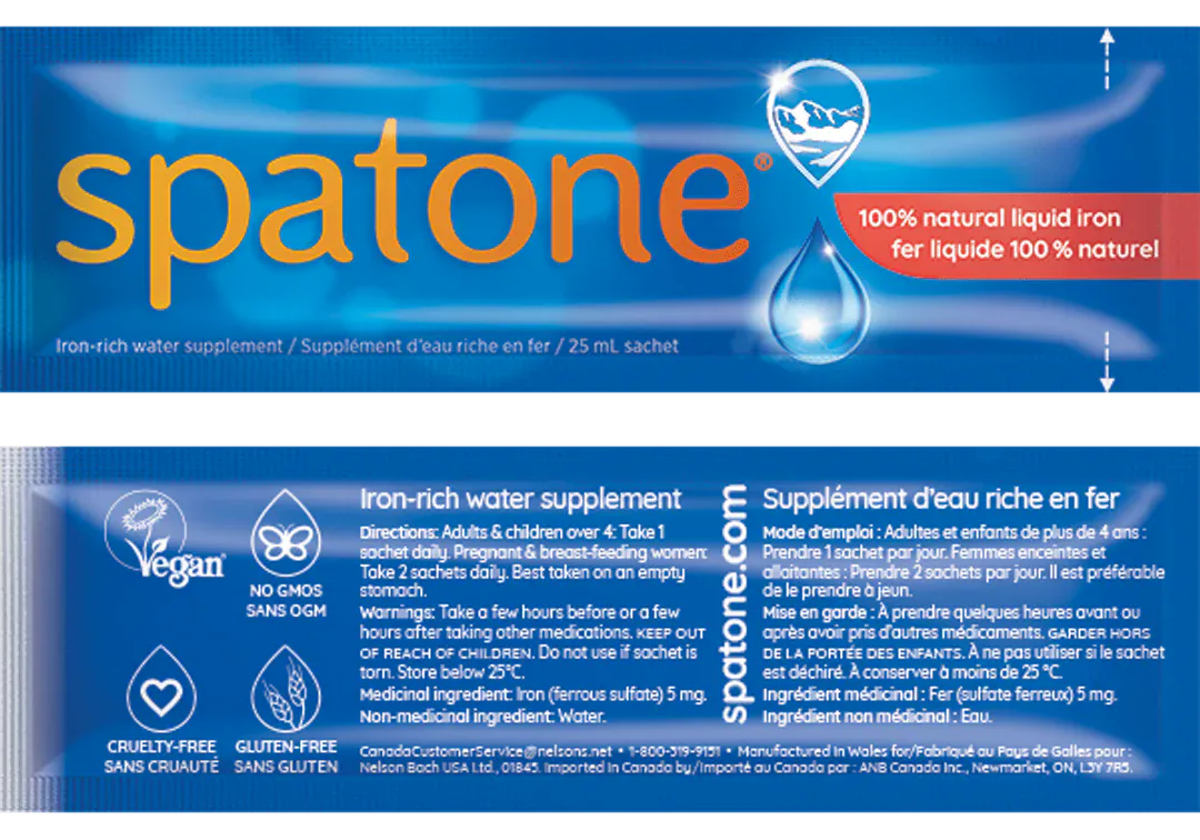 Spatone Original Natural Iron Supplement 14 Sachets - Image 2