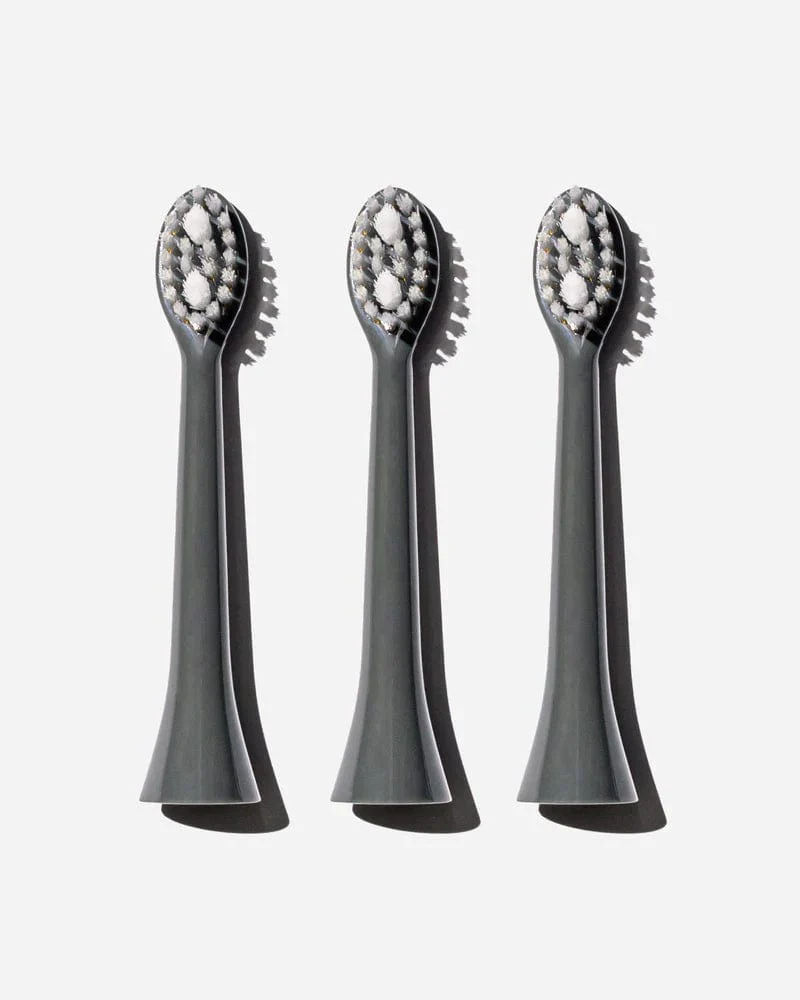Spotlight Sonic Toothbrush Replacement Heads - Graphite Grey (3 Pack) - Image 2