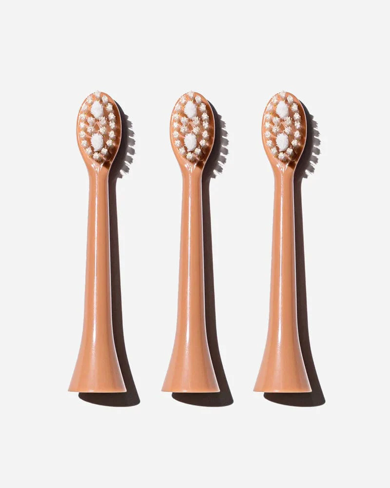 Spotlight Sonic Toothbrush Replacement Heads - Rose Gold (3 Pack) - Image 3