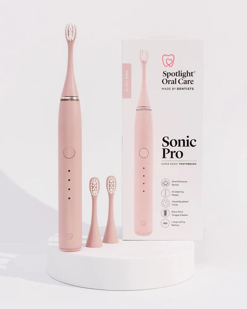 Spotlight Sonic Pro Toothbrush - Blush Pink - Image 2