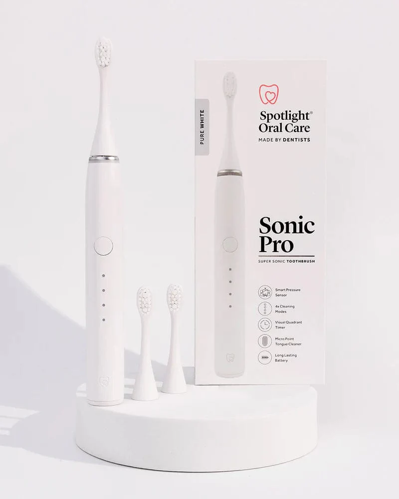 Spotlight Sonic Pro Toothbrush - Pure White - Image 2