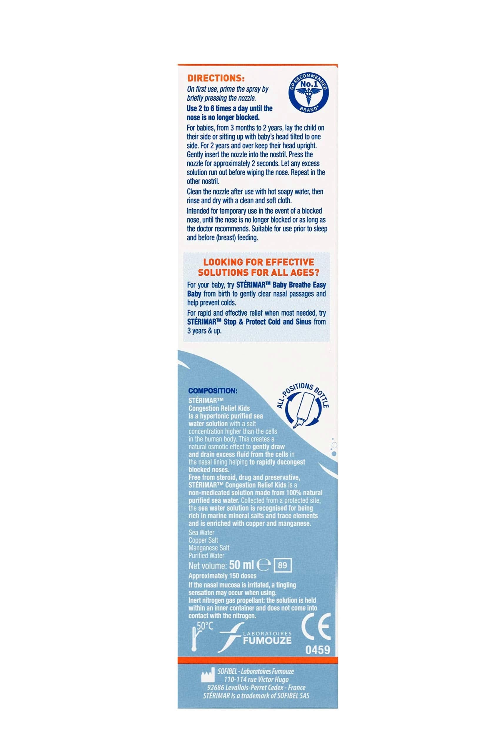 Sterimar Kids Congestion Relief Spray 50ml - Image 5