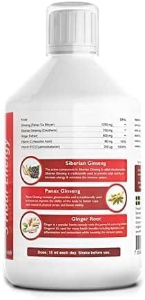 Swedish Nutra Ginseng Energy 500ml - Image 3