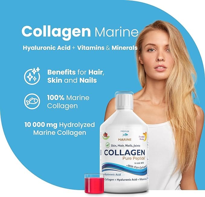 Swedish Nutra Marine Collagen 10000mg 500ml - Image 3