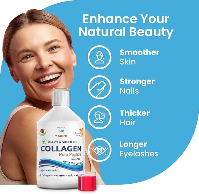 Swedish Nutra Marine Collagen 10000mg 500ml - Image 4