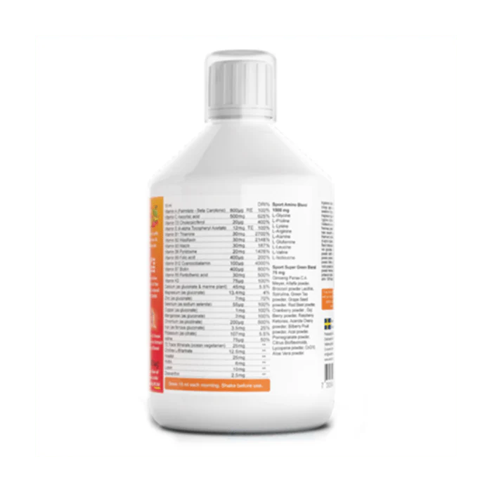 Swedish Nutra Mega Sport 500ml - Image 2