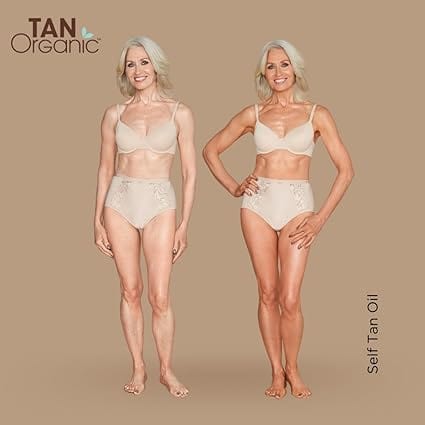 Tan Organic Self Tanning Oil - Light Bronze (100ml) - Image 5