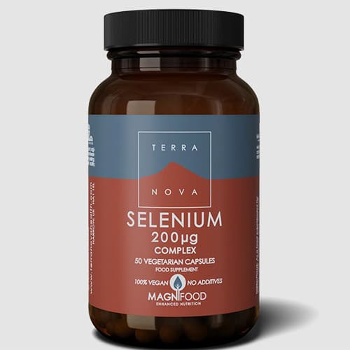 Terranova Selenium 200mcg Complex 50 Capsules