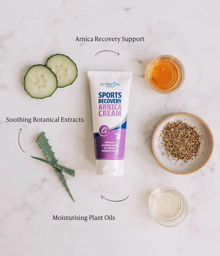UltraPure Arnica Sports Recovery Cream 100ml - Image 3