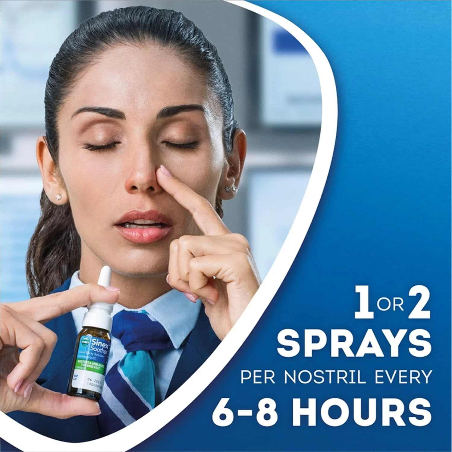 Vicks - Sinex Decongestant Micromist Nasal Spray 0.05% Oxymetazoline (15ml) - Image 5