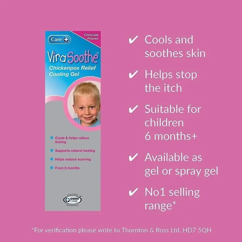 Virasoothe Chickenpox Relief Cooling Gel 75g - Image 2