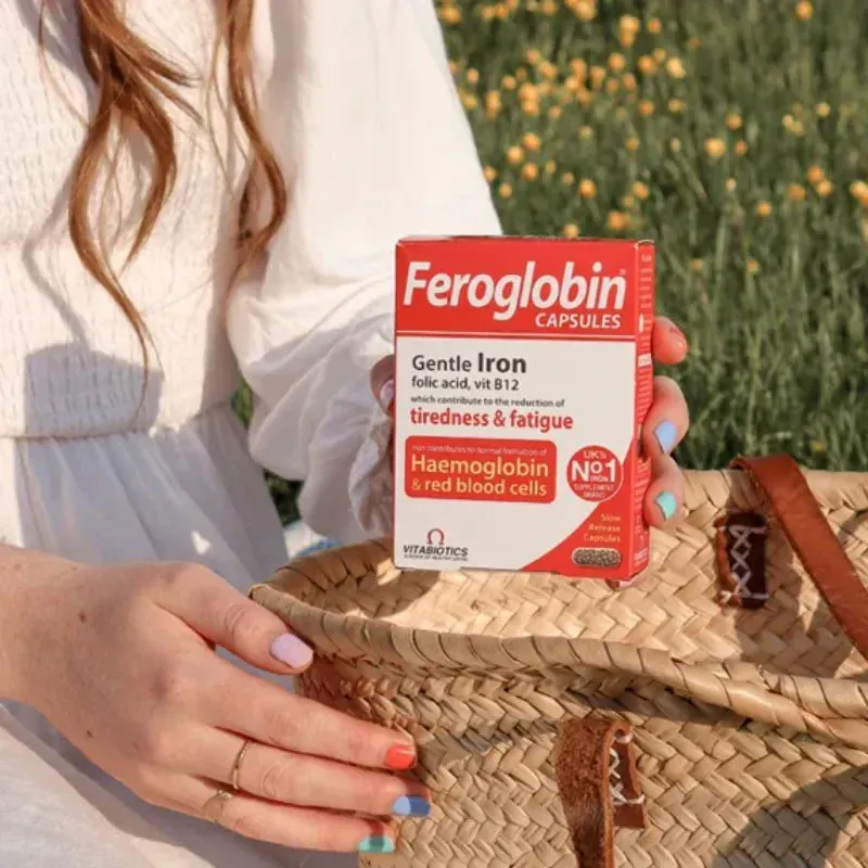 Vitabiotics Feroglobin B12 30 Capsules - Image 3