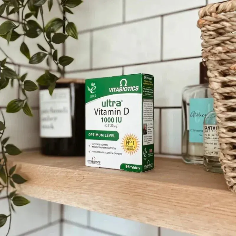 Vitabiotics Ultra Vitamin D3 1000IU 96 Tablets - Image 6