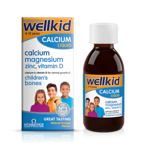 Vitabiotics Wellkid Calcium Liquid 150ml - Image 3