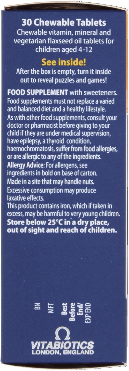 Vitabiotics Wellkid Multi-Vitamin Smart Chewable 30 Tablets - Image 6
