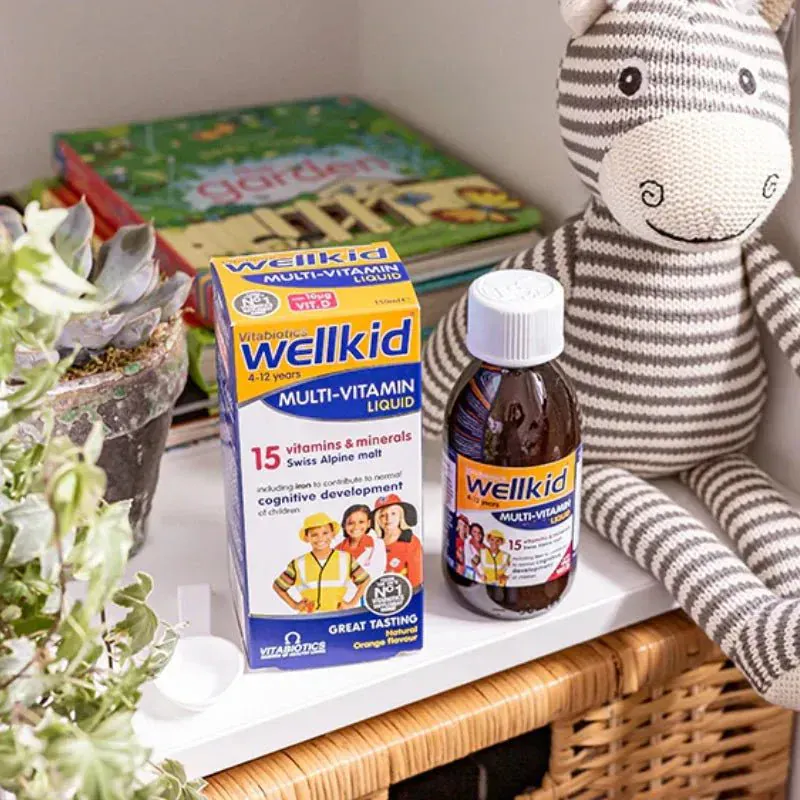 Vitabiotics Wellkid MultiVitamin Liquid 150ml - Image 4