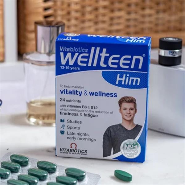 Vitabiotics Wellteen Him 30 Tablets - Image 3
