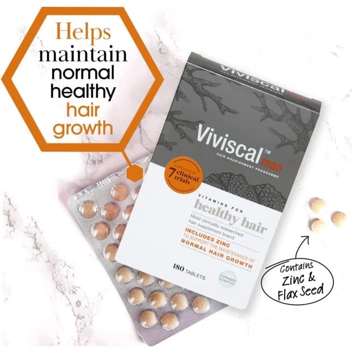 Viviscal Man Hair Supplement 180 Tablets - Image 3