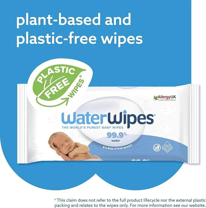 Water Wipes 60 pack x 12 (720 wipes) - Image 4