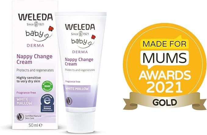 Weleda White Mallow Nappy Change Cream (50ml) - Image 3